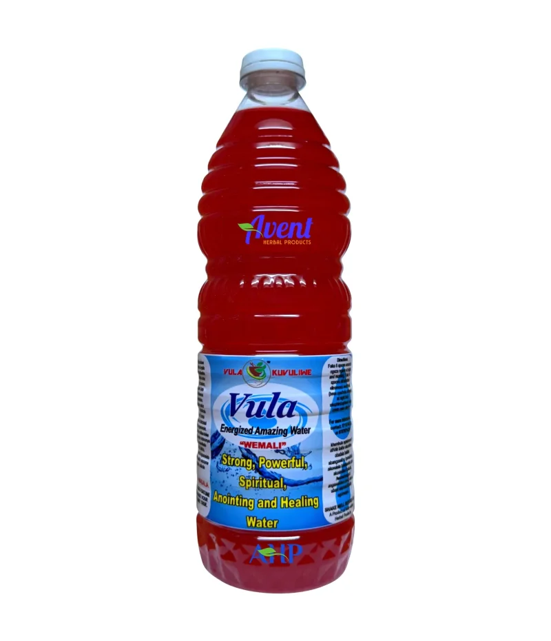 Vula Energized Strong, Spiritual, Anointing Water Red